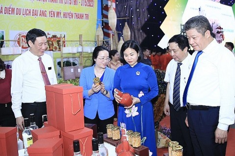 hang ngan san pham lang nghe ocop quy tu ve ha noi