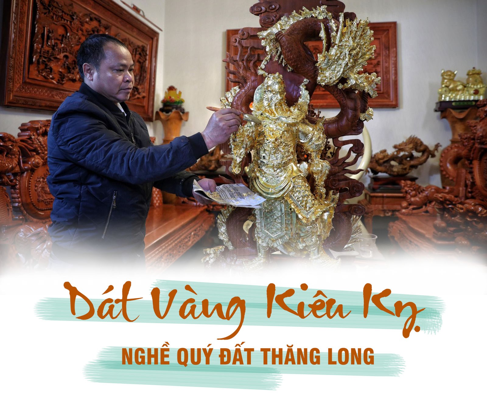 Dát vàng Kiêu Kỵ Nghề quý đất Thăng Long