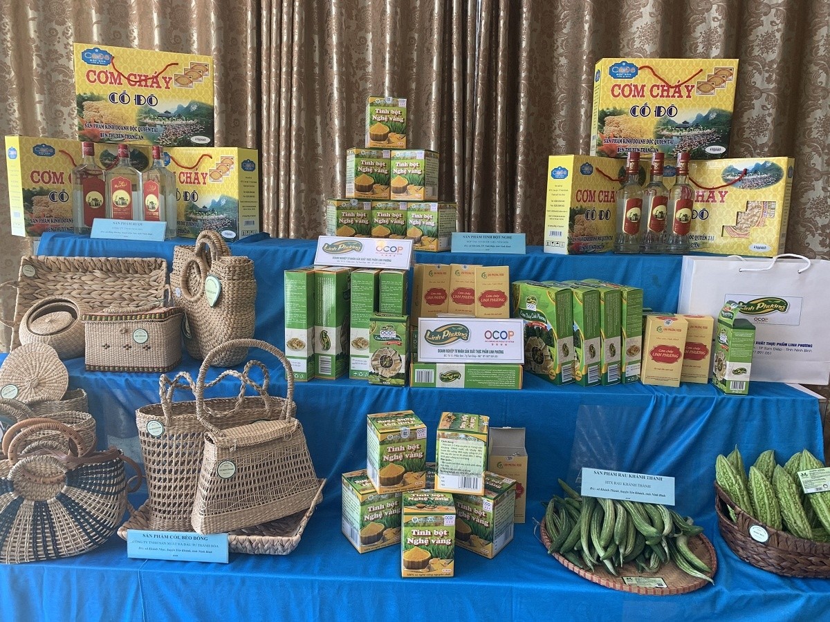 Nhiều sản phẩm đã được cấp chứng nhận xếp hạng sao OCOP của tỉnh Ninh Bình Nhiều sản phẩm đã được cấp chứng nhận xếp hạng sao OCOP của tỉnh Ninh Bình