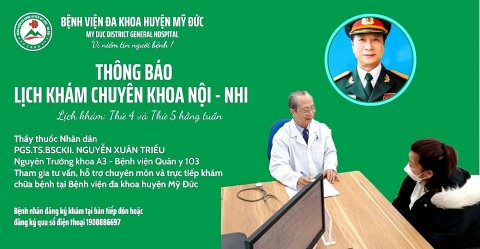 benh vien da khoa huyen my duc nang cao chat luong kham chua benh