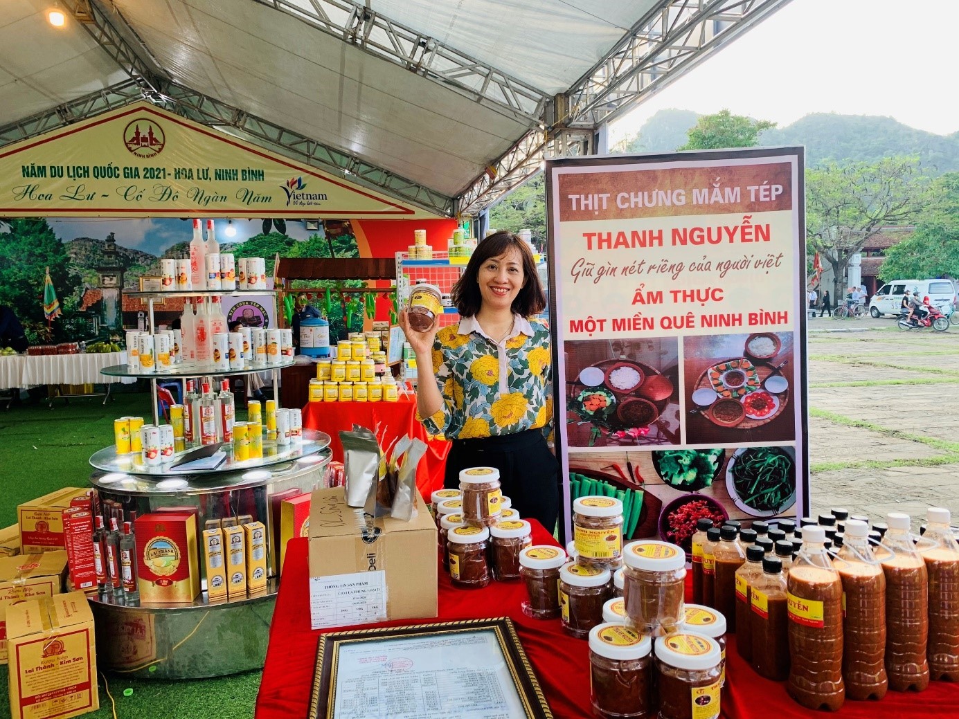 Sản phẩm OCOP 4 sao từ nghề làm mắm tép ở Gia Viễn Sản phẩm OCOP 4 sao từ nghề làm mắm tép ở Gia Viễn