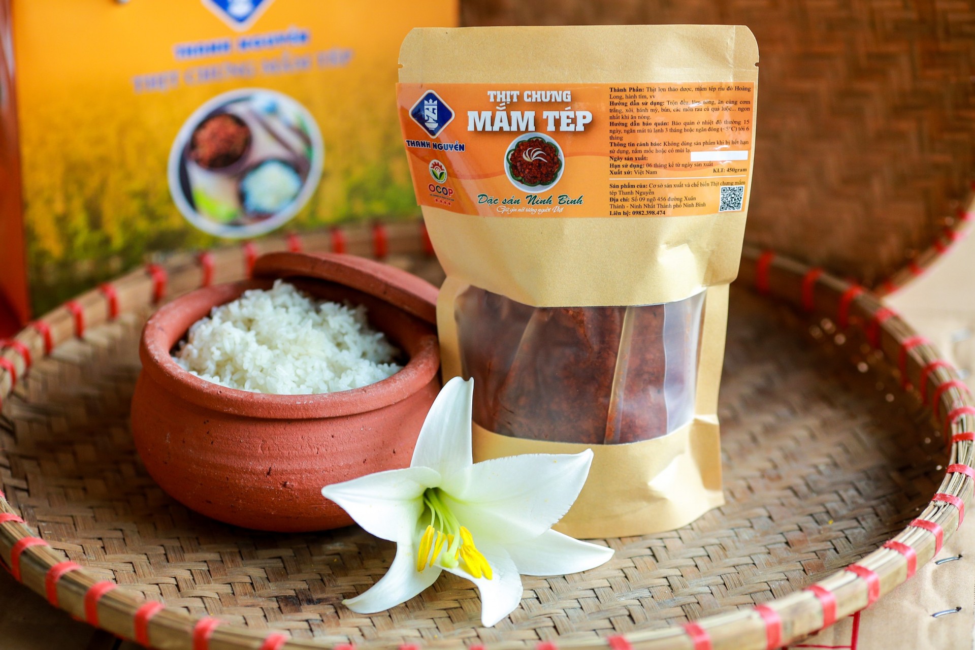 Sản phẩm OCOP 4 sao từ nghề làm mắm tép ở Gia Viễn Sản phẩm OCOP 4 sao từ nghề làm mắm tép ở Gia Viễn