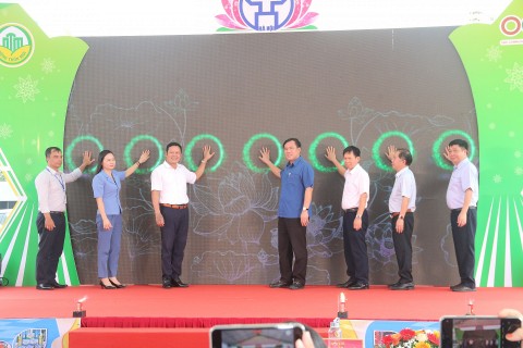 khai mac tuan hang tu van gioi thieu va xuc tien tieu thu san pham ocop lang nghe nong san thuc pham an toan thanh pho ha noi nam 2023 tai bac tu liem