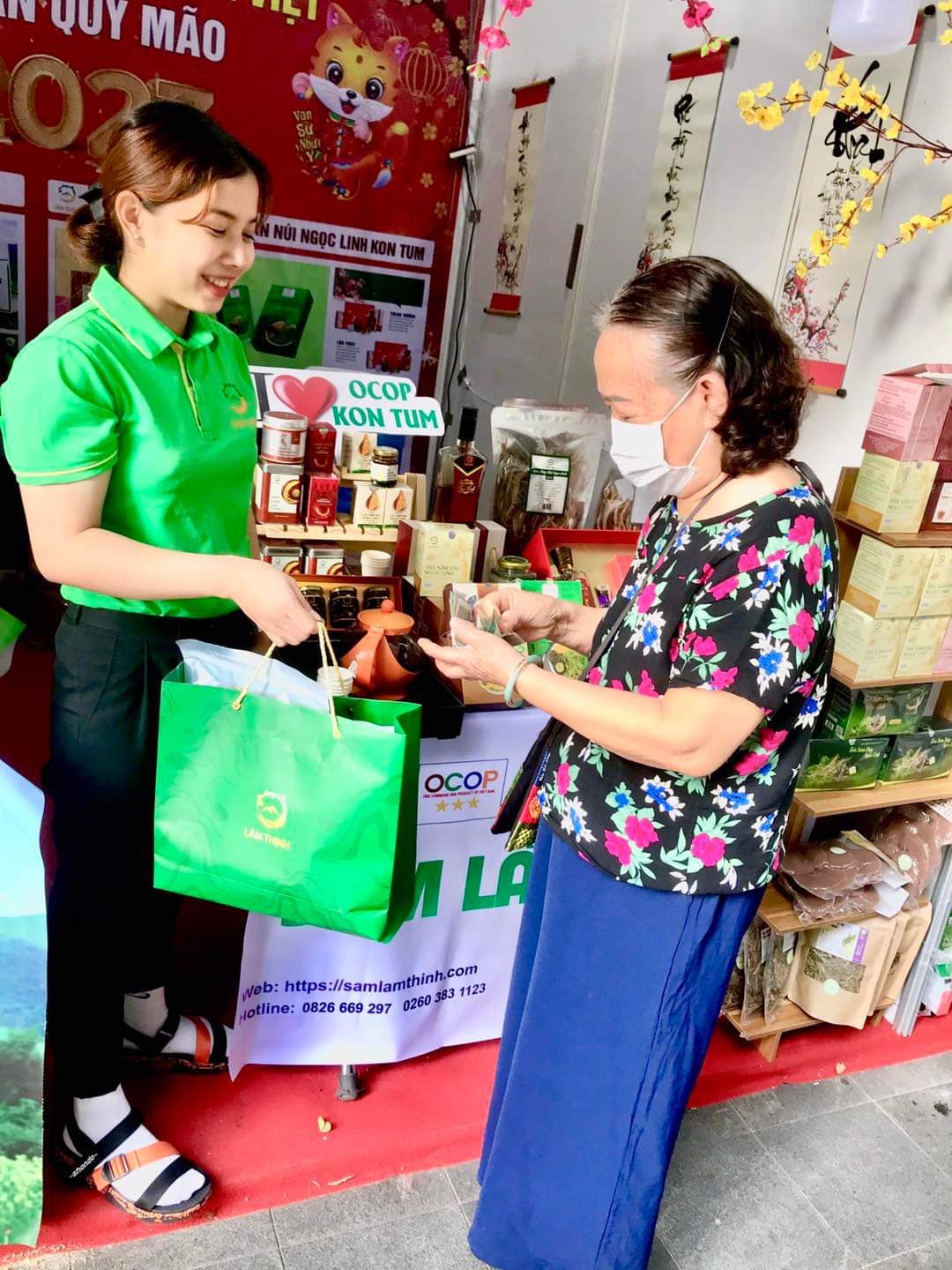 Đặc sản sâm dây Kon Tum