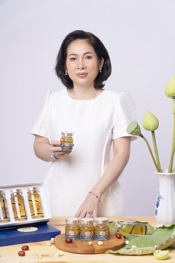 Chị Lý Đàm Mai Loan, Giám đốc nhãn hàng Yến sào Yến Loan - Công ty TNHH Loan Phát Huy