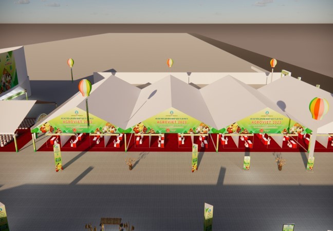 Phối cảnh tổng thể nhìn từ trên cao Phối cảnh tổng thể nhìn từ trên cao