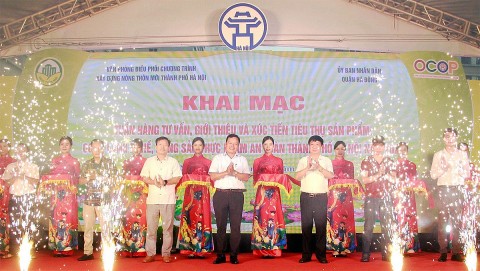 ha noi dua san pham ocop lang nghe nong san thuc pham an toan toi khach hang thu do