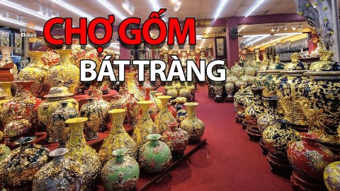 ghe tham lang co cho gom bat trang ngay cuoi tuan