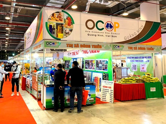 Hội chợ OCOP Quảng Ninh - một trong những kênh xúc tiến thương mại quan trọng cho các sản phẩm từ khu vực kinh tế nông thôn