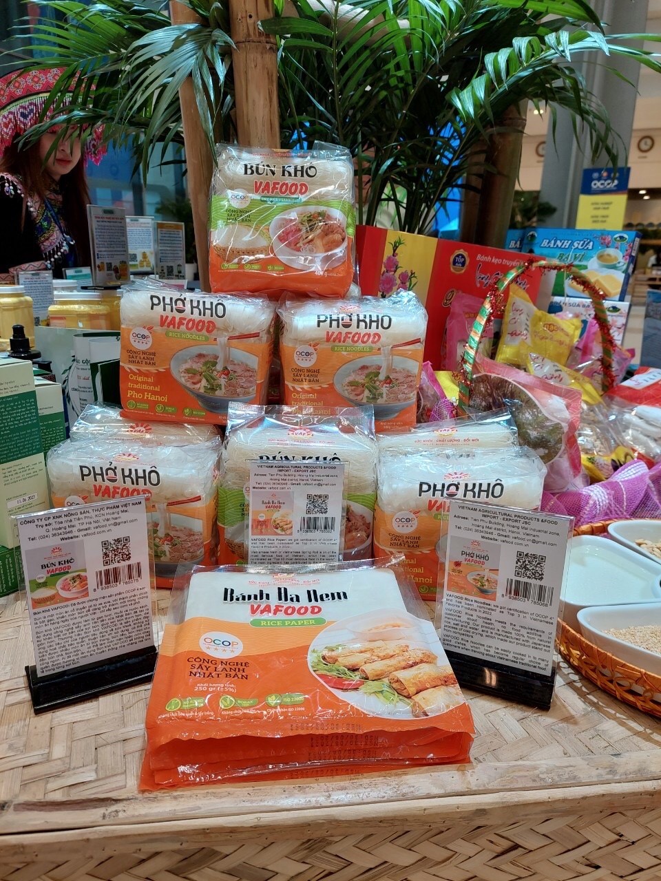 Các sản phẩm đạt chất lượng OCOP 4 sao của VAFOOD.