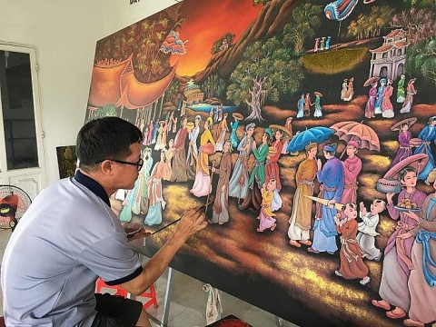 phat huy bao ton gia tri truyen thong lang nghe son mai tuong binh hiep