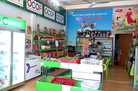 Quảng Ngãi: Tổ chức Hội chợ triển lãm sản phẩm OCOP