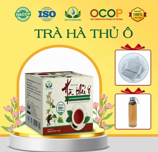 Sản phẩm Trà Hà Thủ Ô của huyện Thanh Trì đạt OCOP 4 sao Sản phẩm Trà Hà Thủ Ô của huyện Thanh Trì đạt OCOP 4 sao