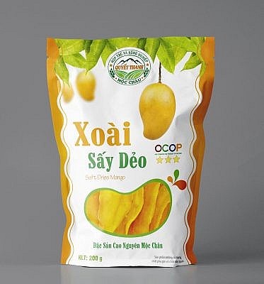 Xoài sấy dẻo Sơn La - thêm hương vị cho ngày Tết