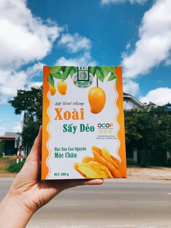 Xoài sấy dẻo Sơn La - thêm hương vị cho ngày Tết