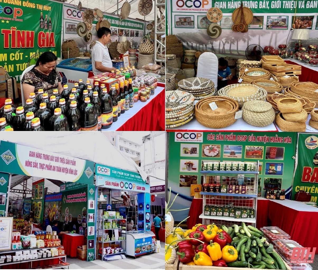 Tổ chức 100 gian hàng quảng bá, giới thiệu nông sản, sản phẩm OCOP dịp Tết Nguyên đán Giáp Thìn 2024