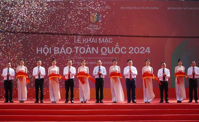 Khai mạc Hội Báo toàn quốc 2024 với chủ đề “Báo chí Việt Nam - Tiên phong, đổi mới vì sự nghiệp cách mạng của Đảng và nhân dân” 