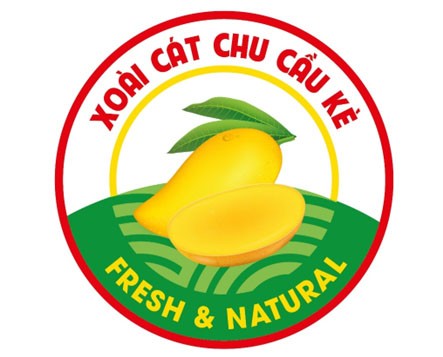 Mẫu nhãn hiệu dùng để nộp đơn đăng ký nhãn hiệu chứng nhận cho sản phẩm xoài cát chu Cầu Kè