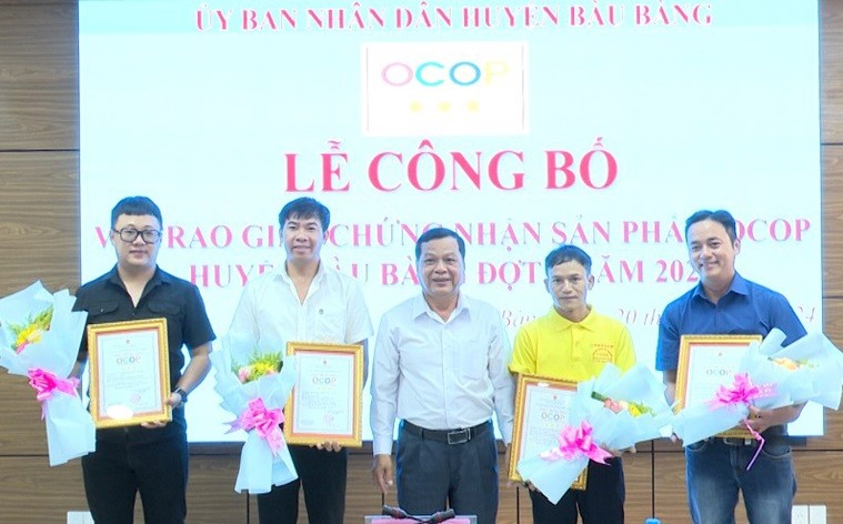 Bình Dương: Công nhận thêm 4 sản phẩm OCOP 3 sao