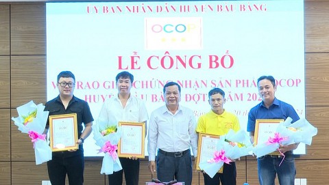 binh duong cong nhan them 4 san pham ocop 3 sao