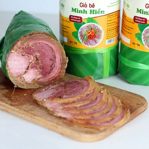 Giò bê Minh Hiền - Sản phẩm OCOP 4 sao