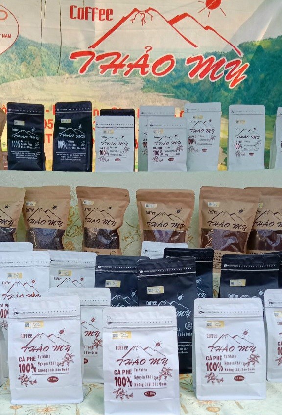 Cà phê phin giấy Thảo My thương hiệu từ chương trình OCOP Cà phê phin giấy Thảo My thương hiệu từ chương trình OCOP