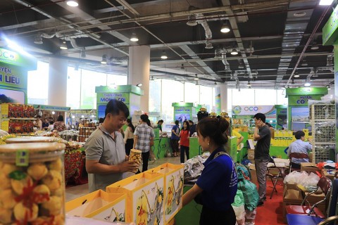 hoi cho ocop quang ninh dip le dat doanh thu gan 18 ty