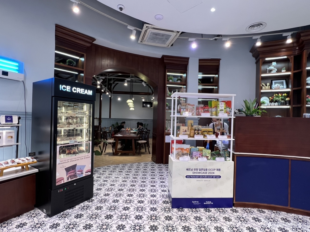 KOTRA Hà Nội phối hợp cùng Paris Baguette Việt Nam quảng bá sản phẩm OCOP