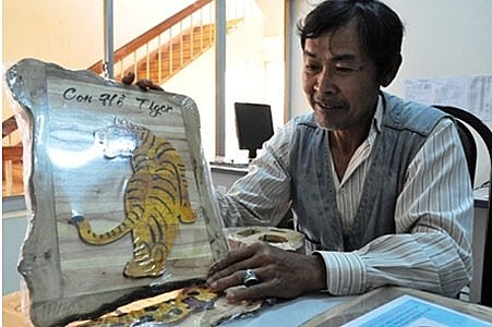 nghe nhan vo van hai noi tieng voi cac tac pham tu cay ca phe