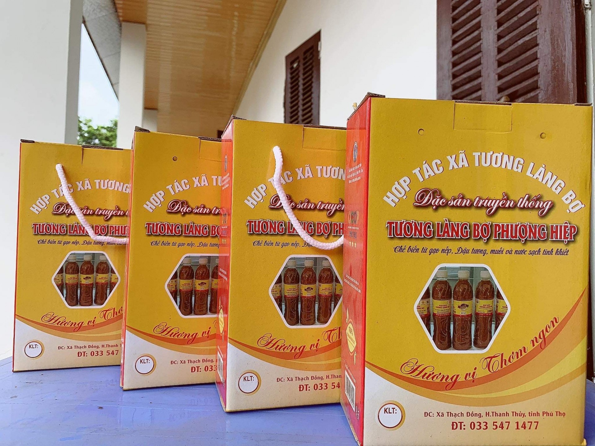 Tương làng Bợ có nhiều sản phẩm đa dạng đáp ứng nhu cầu người tiêu dùng.