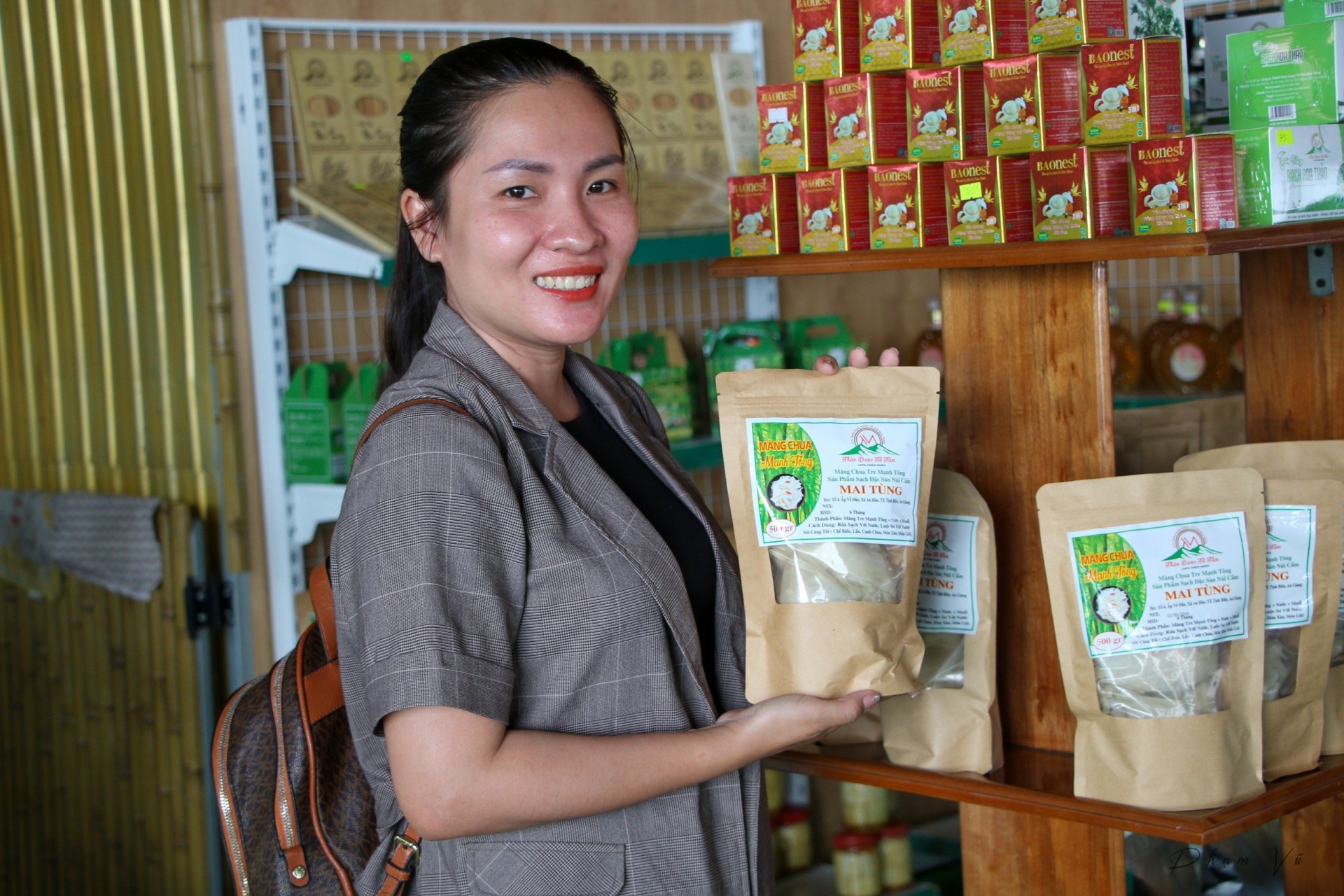 Măng tre Mạnh Tông – Đặc sản núi Cấm