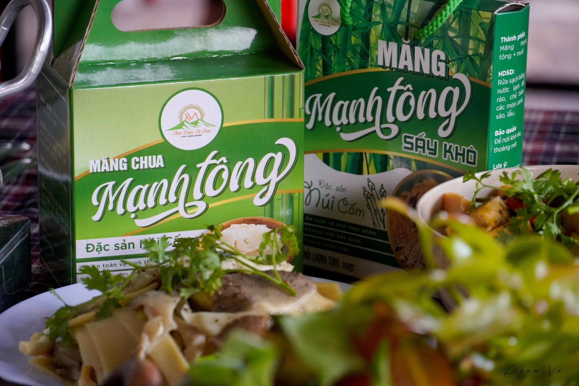 Măng tre Mạnh Tông – Đặc sản núi Cấm