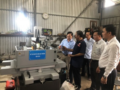 tra vinh nghiem thu de an ho tro ung dung may moc thiet bi tien tien trong gia cong co khi