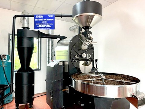 khuyen cong dak lak ho tro may moc tien tien san xuat ca phe bot