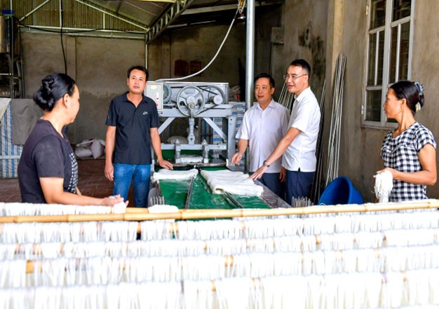 Mì gạo Thạch Đê đạt chuẩn OCOP 3 sao Mì gạo Thạch Đê đạt chuẩn OCOP 3 sao