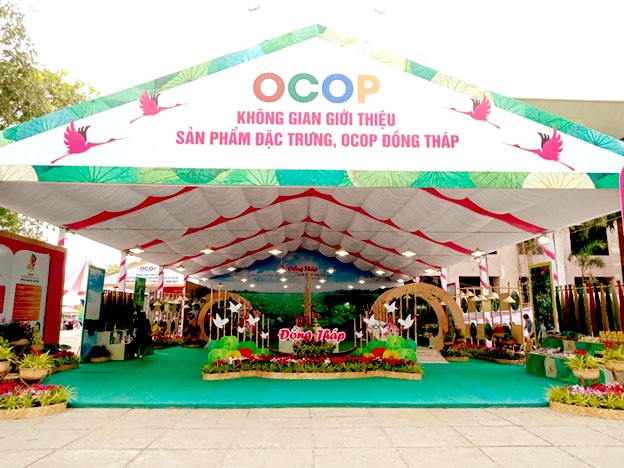 Đồng Tháp là địa phương đứng đầu khu vực Đồng bằng sông Cửu Long về sản phẩm OCOP