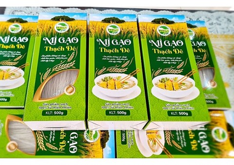 Mì gạo Thạch Đê đạt chuẩn OCOP 3 sao
