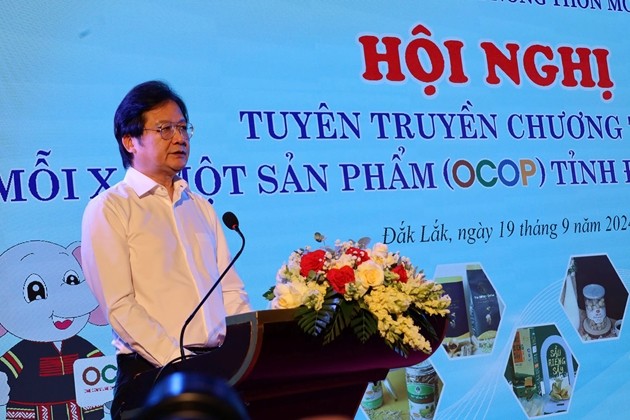 Ông Nguyễn Hoài Dương - Giám đốc Sở Nông nghiệp và Phát triển nông thôn khẳng định Chương trình OCOP là hướng đi đúng đắn, có thể nâng cao giá trị sản phẩm nông nghiệp. Ông Nguyễn Hoài Dương - Giám đốc Sở Nông nghiệp và Phát triển nông thôn khẳng định Chương trình OCOP là hướng đi đúng đắn, có thể nâng cao giá trị sản phẩm nông nghiệp.