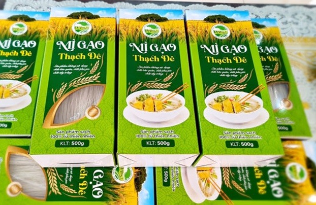 Mì gạo Thạch Đê đạt chuẩn OCOP 3 sao Mì gạo Thạch Đê đạt chuẩn OCOP 3 sao