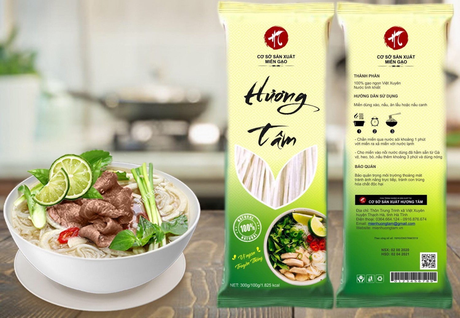 Sản phẩm Miến gạo Hương TâmHộ kinh doanh Nguyễn Hữu Tâm, thôn Trung Trinh, xã Thạch Đài, huyện Thạch Hà Sản phẩm Miến gạo Hương TâmHộ kinh doanh Nguyễn Hữu Tâm, thôn Trung Trinh, xã Thạch Đài, huyện Thạch Hà