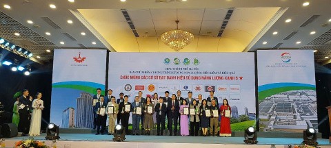 Hà Nội công nhận 83 cơ sở đạt danh hiệu "Sử dụng Năng lượng xanh năm 2024"