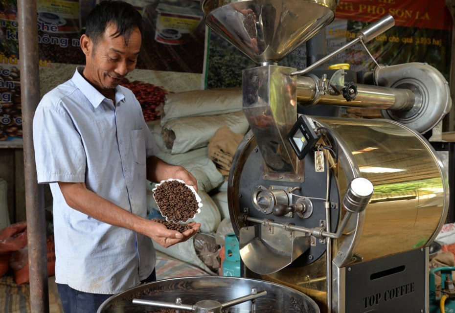 Cà-phê Tây Bắc trở thành sản phẩm OCOP 5 sao Cà-phê Tây Bắc trở thành sản phẩm OCOP 5 sao