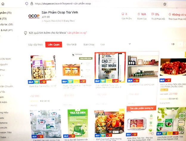 Đưa các sản phẩm OCOP lên sàn thương mại điện tử mở rộng thị trường tiêu thụ sản phẩm Đưa các sản phẩm OCOP lên sàn thương mại điện tử mở rộng thị trường tiêu thụ sản phẩm