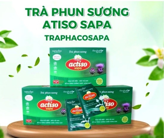 Lao Cai is honored to have 2 recognized products: Sa Pa artichoke extract and Sa Pa artichoke mist tea.