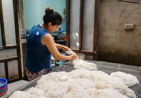 Thừa Thiên Huế: Tập trung xây dựng bún Vân Cù thành sản phẩm OCOP chủ lực của địa phương
