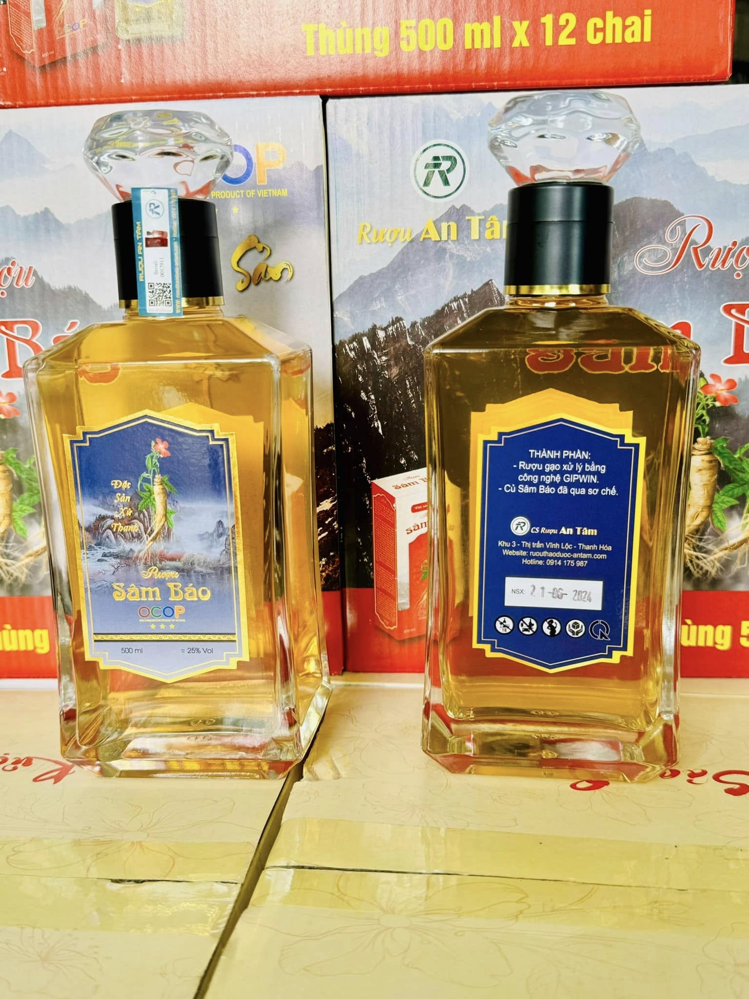 “Rượu Sâm Báo An Tâm” - Thương hiệu OCOP xứ Thanh