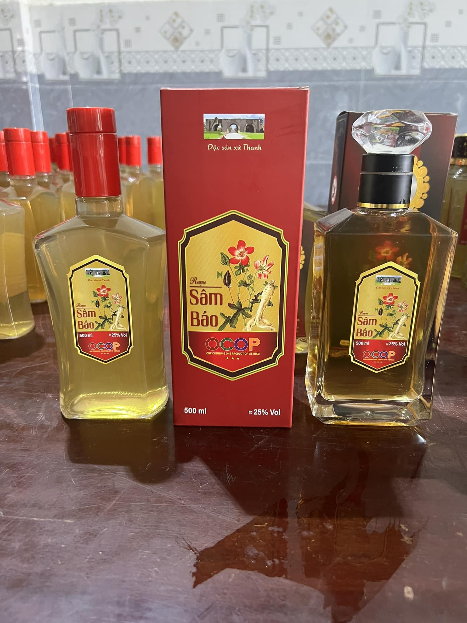 “Rượu Sâm Báo An Tâm” - Thương hiệu OCOP xứ Thanh