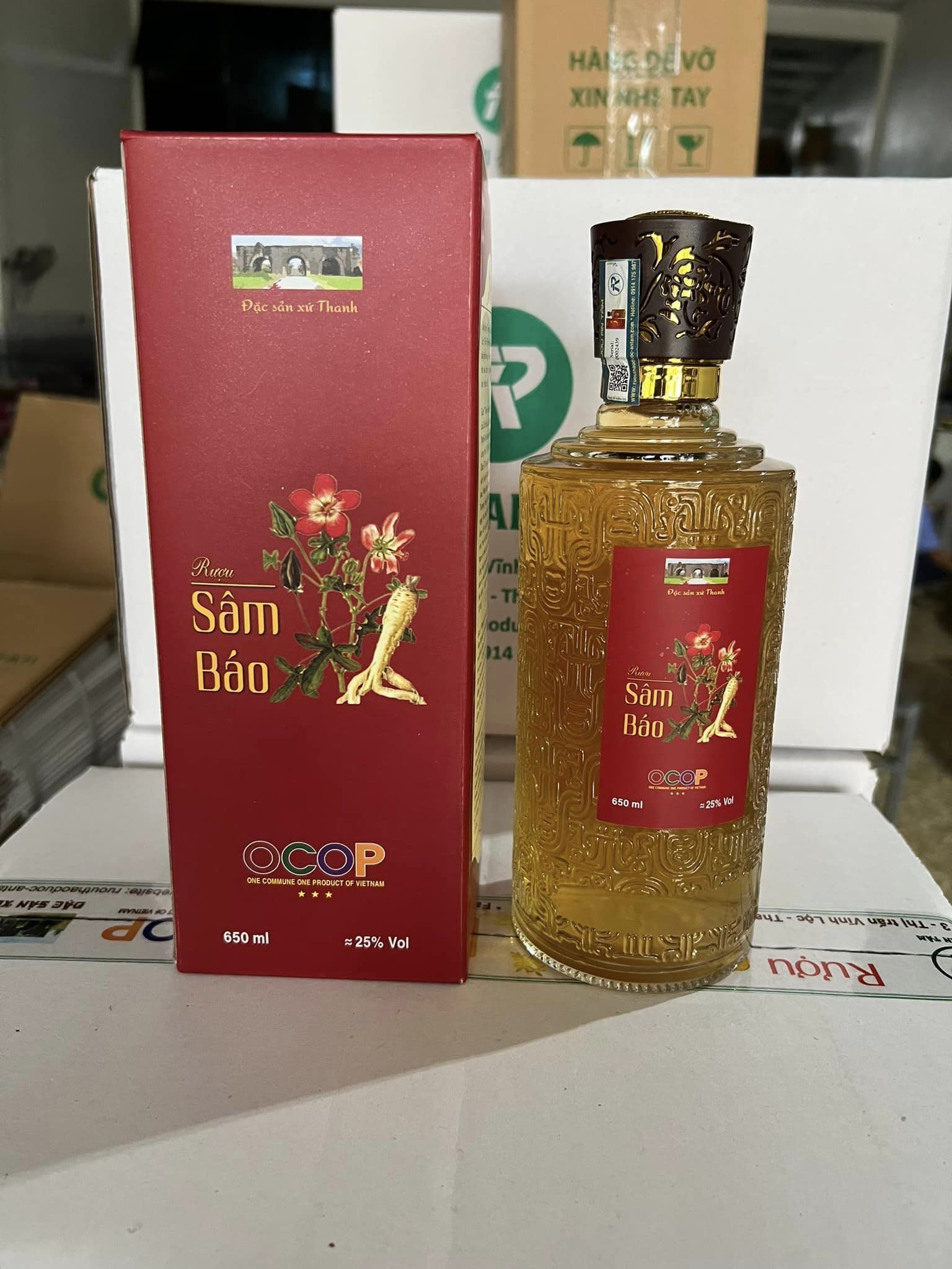 “Rượu Sâm Báo An Tâm” - Thương hiệu OCOP xứ Thanh