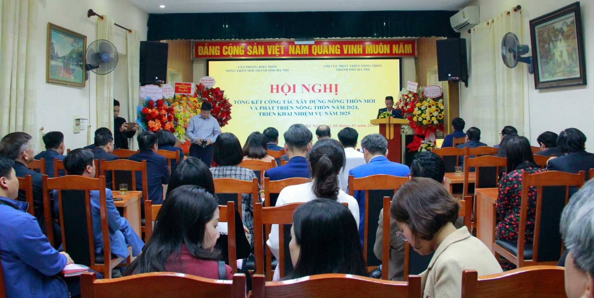 Hội nghị tổng kết công tác xây dựng nông thôn mới và phát triển nông thôn năm 2024, phương hướng, nhiệm vụ trọng tâm năm 2025