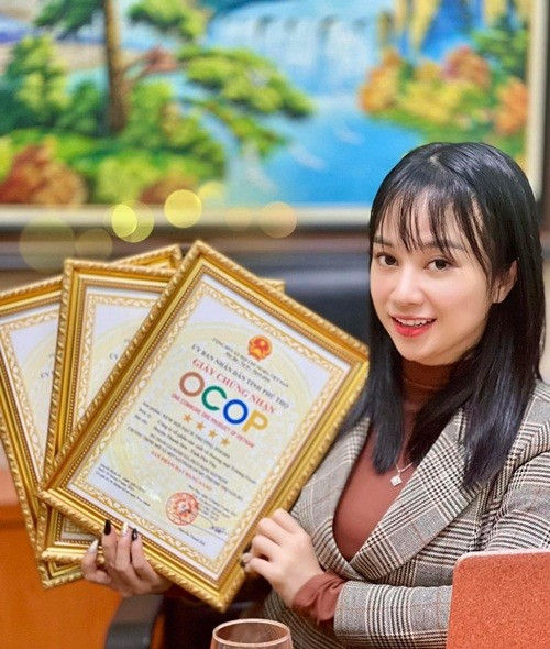 Phú Thọ: Cô gái Mường đưa sản phẩm OCOP vươn xa Phú Thọ: Cô gái Mường đưa sản phẩm OCOP vươn xa